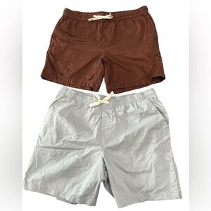 Goodfellow & Co Men’s Brownish/Burgundyish and Gray Casual Shorts size L